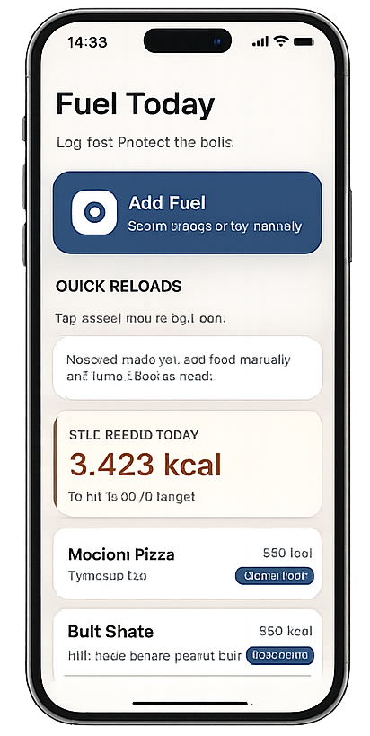 BulkBro Fuel Today screen